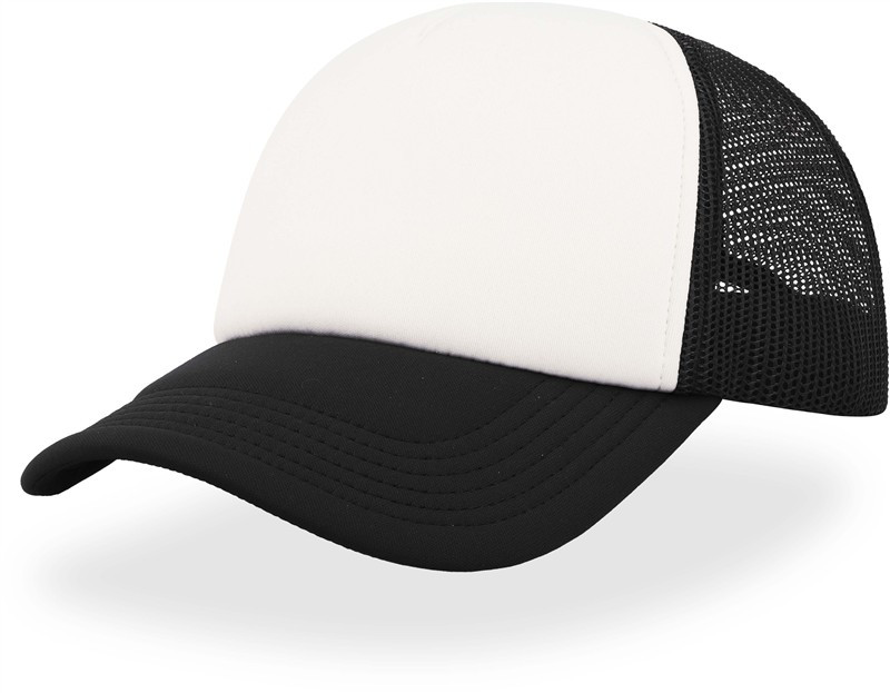 Atlantis Headwear Rapper 5 panelová síťovaná kšiltovka 33.2070 black - Dámské oblečení doplňky klobouky a&nbsp;kšiltovky