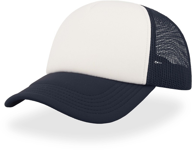 Atlantis Headwear Rapper 5 panelová síťovaná kšiltovka 33.2070 navy - Dámské oblečení doplňky klobouky a&nbsp;kšiltovky