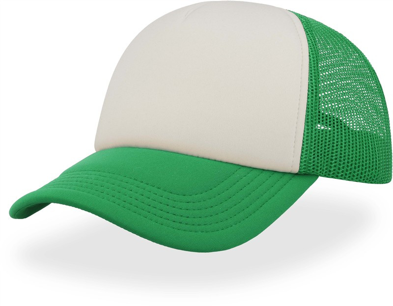 Atlantis Headwear Rapper 5 panelová síťovaná kšiltovka 33.2070 green