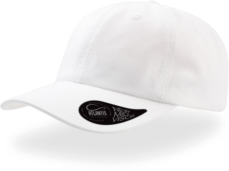 Atlantis Headwear Dad Hat 6 panelová baseballová kšiltovka "Dad Hat" 33.4030 white