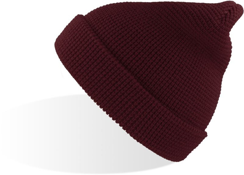 Atlantis Headwear Blog Pletená čepice 33.5050 burgundy - Dámské oblečení doplňky klobouky a&nbsp;kšiltovky