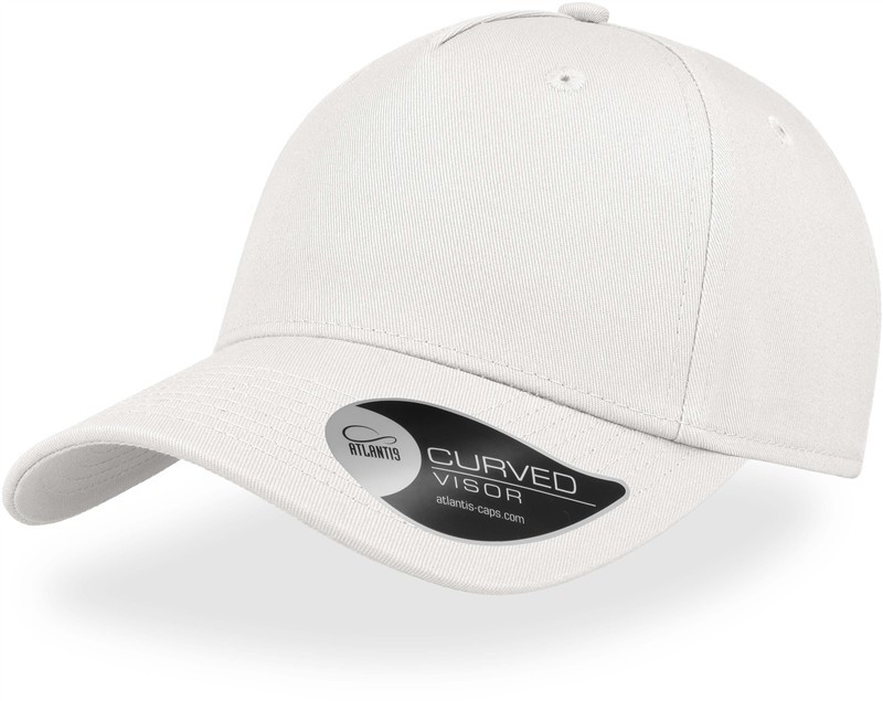 Atlantis Headwear Shot 5 panelová kšiltovka "Shot" 33.7000 white