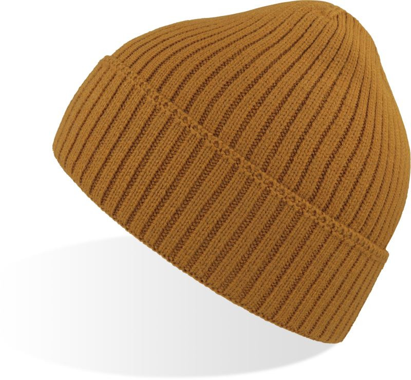 Atlantis Headwear Viral Pletená čepice "Viral" 33.7040 mustard melange - Dámské oblečení doplňky klobouky a&nbsp;kšiltovky
