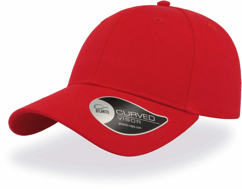 Atlantis Headwear Hit 6 panelová kšiltovka "Hit" 33.7060 red