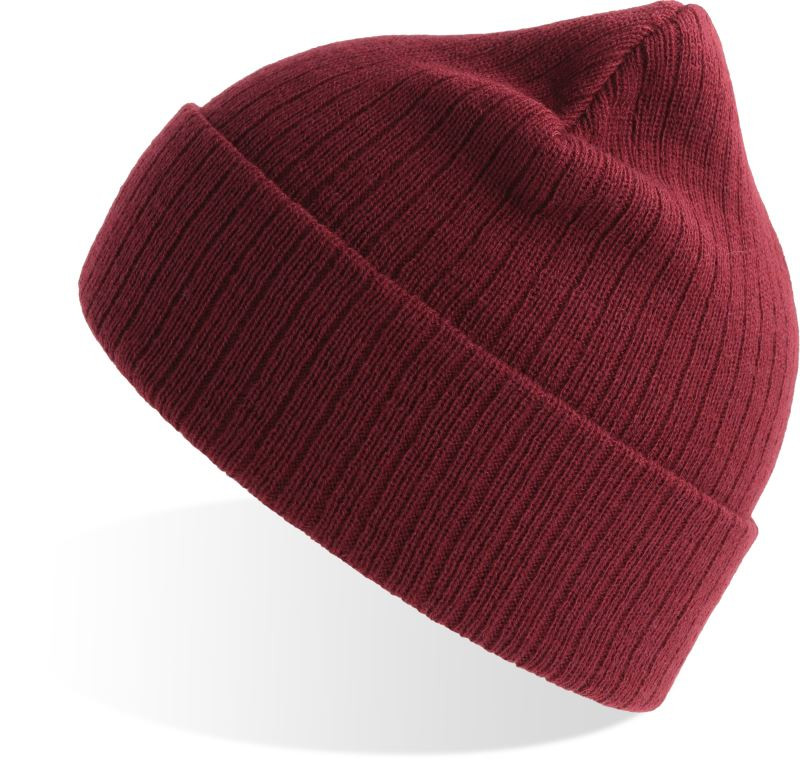 Atlantis Headwear Rio Pletená čepice "Rio" 33.7090 burgundy - Dámské oblečení doplňky klobouky a&nbsp;kšiltovky