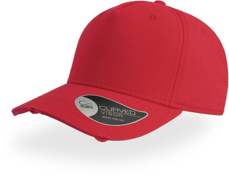 Atlantis Headwear Cargo 5 panelová kšiltovka "Cargo" 33.8030 red