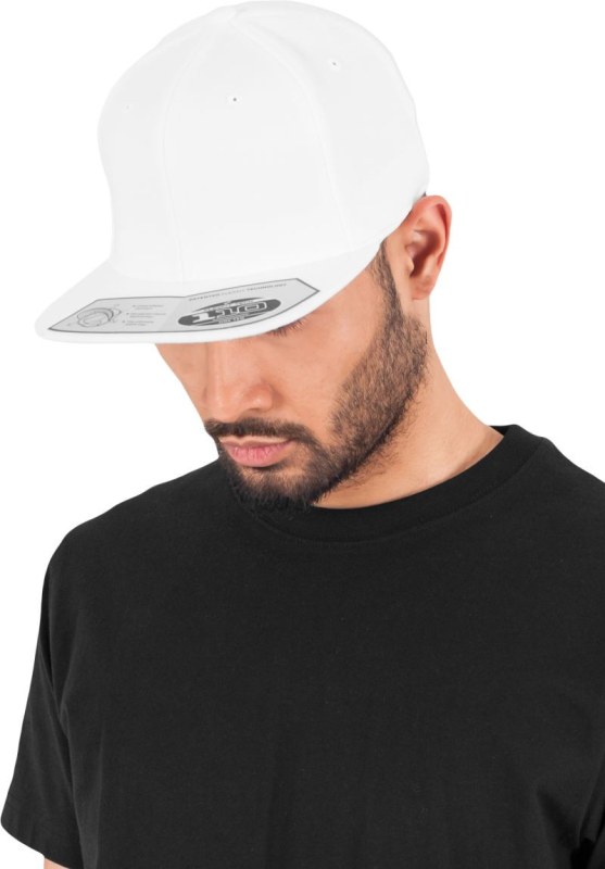 Flexfit 110 6 panelová kšiltovka "Fitted Snapback" 55.0110 white