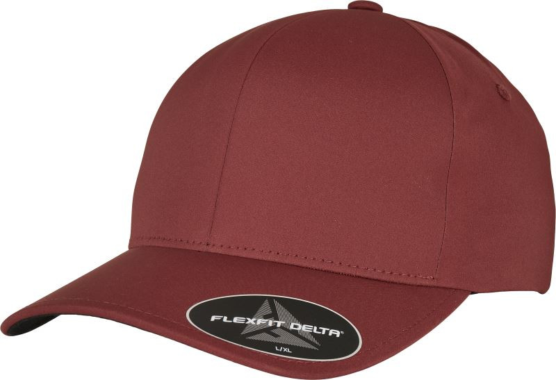 Flexfit 180 6 panelová kšiltovka "Delta" 55.0180 maroon