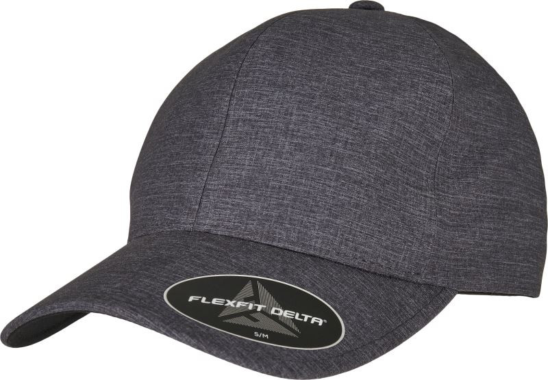 Flexfit 180 6 panelová kšiltovka "Delta" 55.0180 charcoal melange
