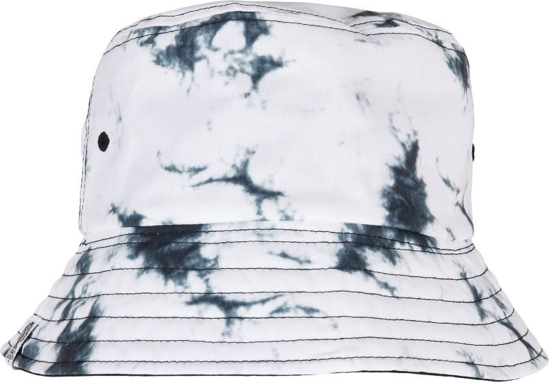 Flexfit 5003BD Rybářský klobouk v batikované barvě 55.03BD black/white