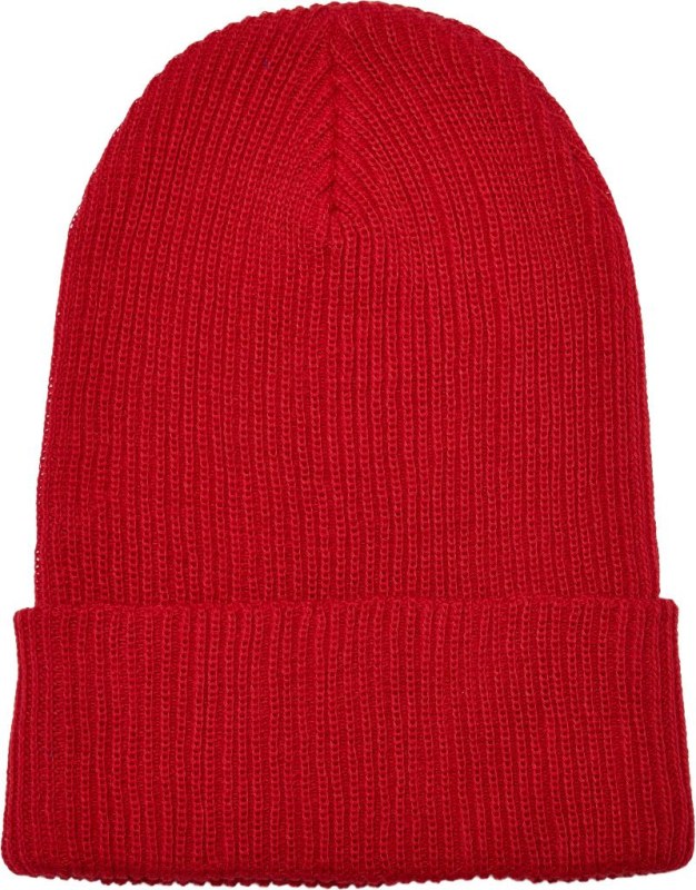 Flexfit 1504RY Pletená čepice "Recycled" 55.04RY red