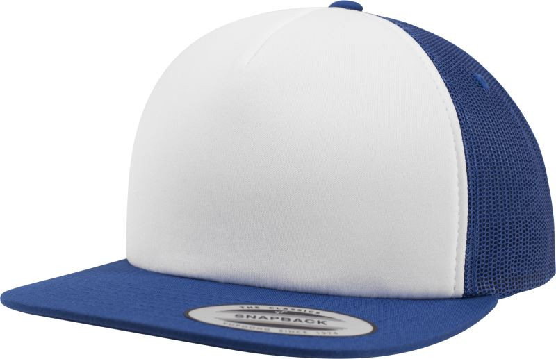 Flexfit 6005FW 5 Panelová pěnová kšiltovka 55.05FW royal/white/royal