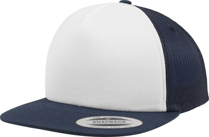 Flexfit 6005FW 5 Panelová pěnová kšiltovka 55.05FW navy/white/navy