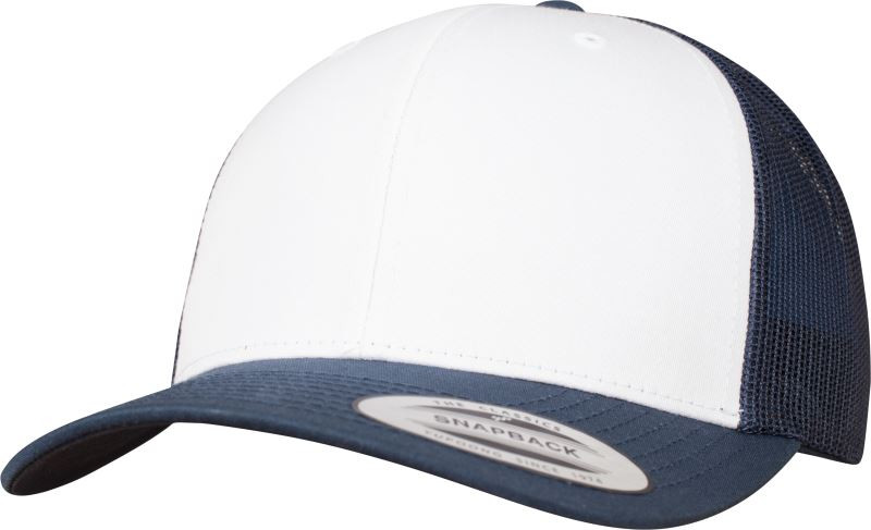 Flexfit 6606CF 6 panelová Trucker kšiltovka 55.06CF navy/white/navy