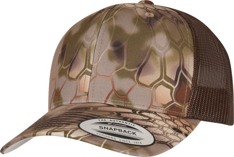 Flexfit 6606KR 6 panelová kšiltovka Trucker "Kryptek®" 55.06KR highlander