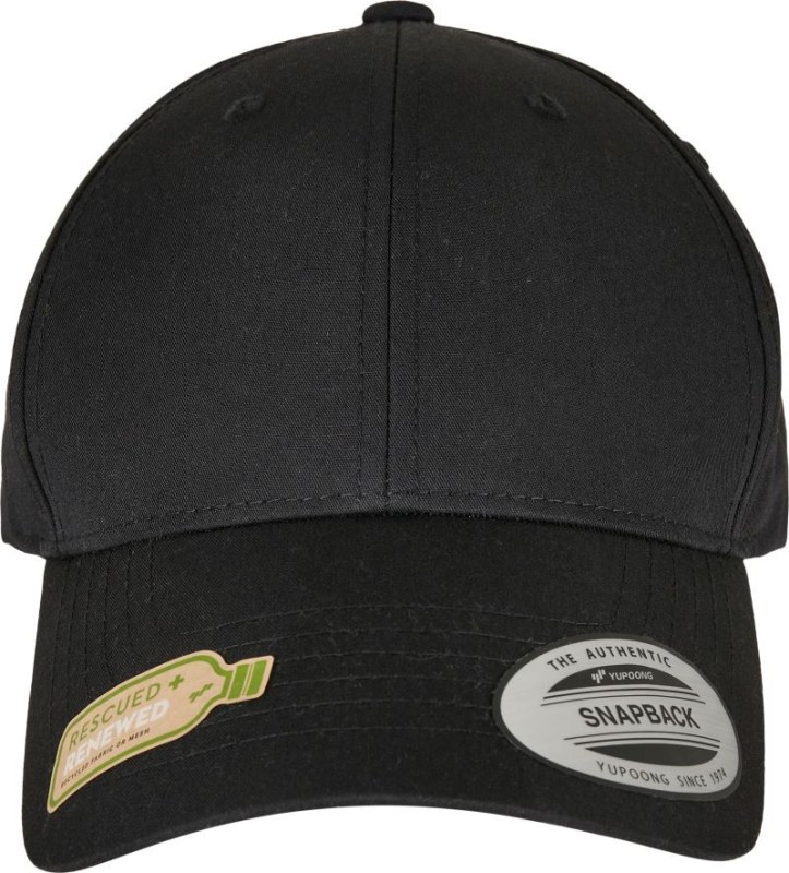 Flexfit 7706RS 6 panelová Snapback kšiltovka "Recycled" 55.06RS black