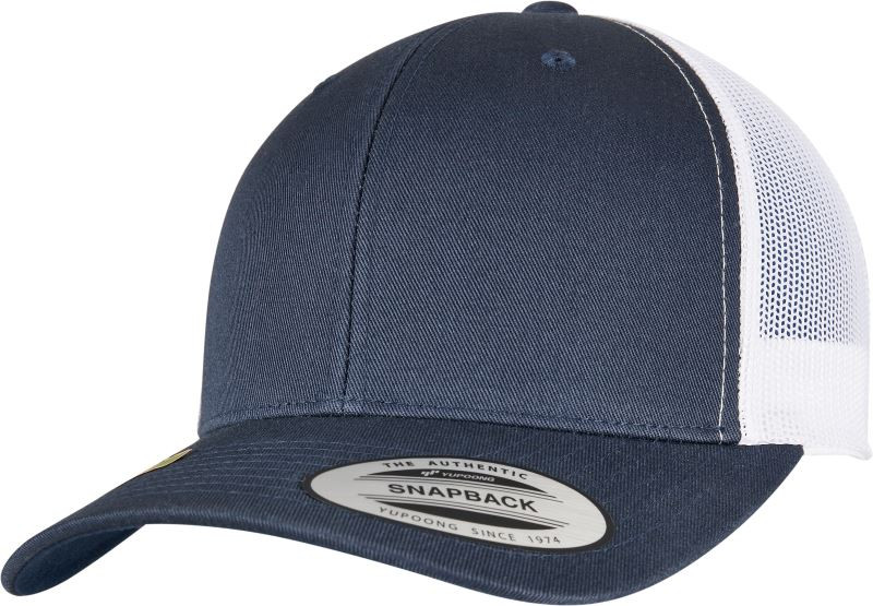 Flexfit 6606RT/6606TR 6 panelová Trucker kšiltovka "Recycled" 55.06RT navy/white