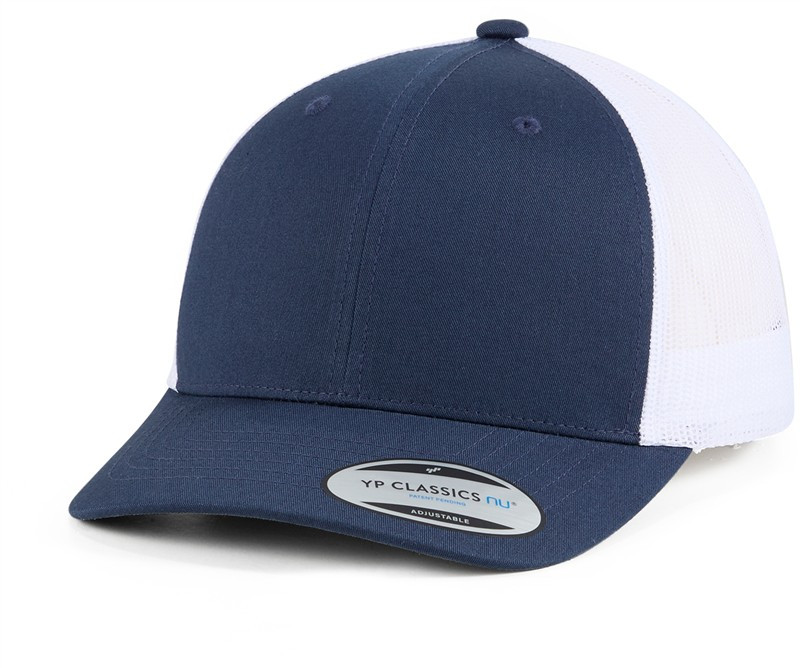 Flexfit 6606TNU 6 panelová kšiltovka "2-Tone Trucker" 55.06TU navy/white