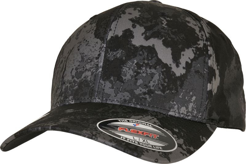 Flexfit 6277CS/6277LC/6277VC 6 panelová Flexfit kšiltovka 55.277C poseidon black - Dámské oblečení doplňky klobouky a&nbsp;kšiltovky