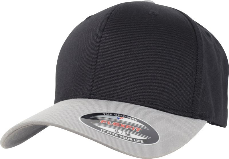 Flexfit 6277T/6277TT 6 Panelová kšiltovka Flexfit Wooly Combed 55.277T black/silver