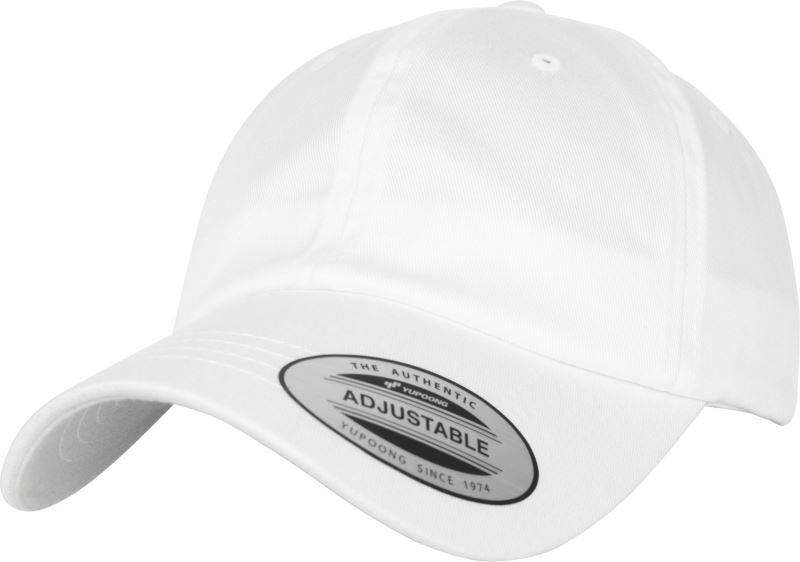 Flexfit 6245OC 6 panelová kšiltovka z bio bavlny 55.45OC white