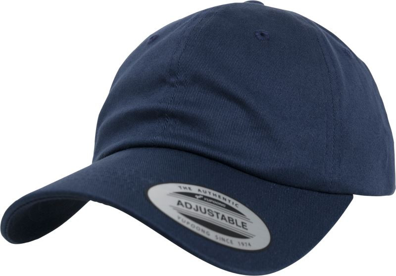 Flexfit 6245OC 6 panelová kšiltovka z&nbsp;bio bavlny 55.45OC navy - Dámské oblečení doplňky klobouky a&nbsp;kšiltovky