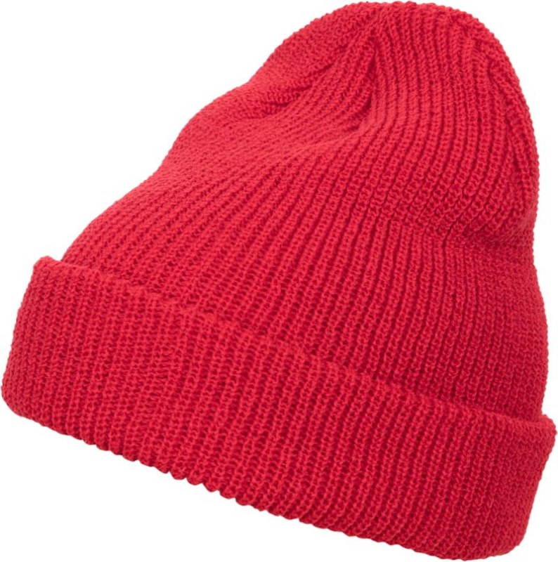 Flexfit 1545K Dlouhá pletená čepice 55.545K red
