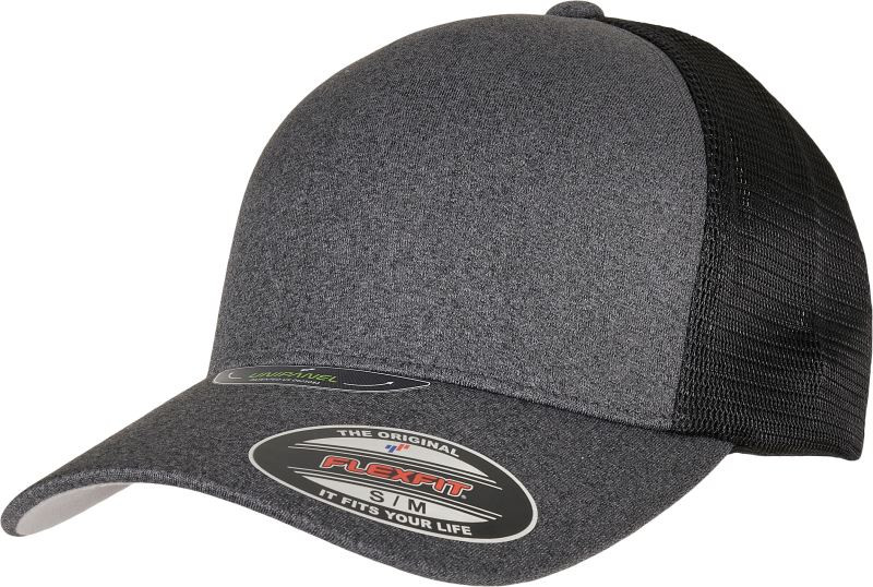 Flexfit 5511UP Trucker kšiltovka "Unipanel" 55.5511 dark grey/black