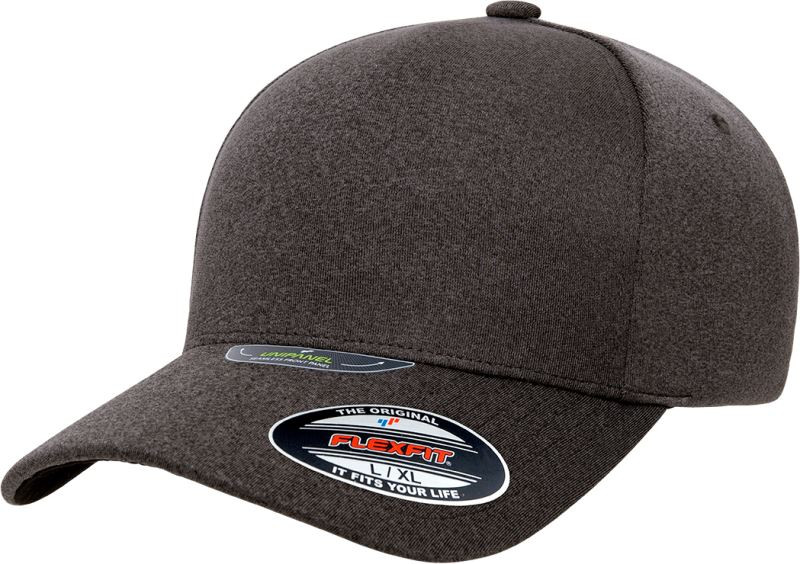 Flexfit 5577UP 5 panelová kšiltovka "Unipanel" 55.5577 dark grey melange