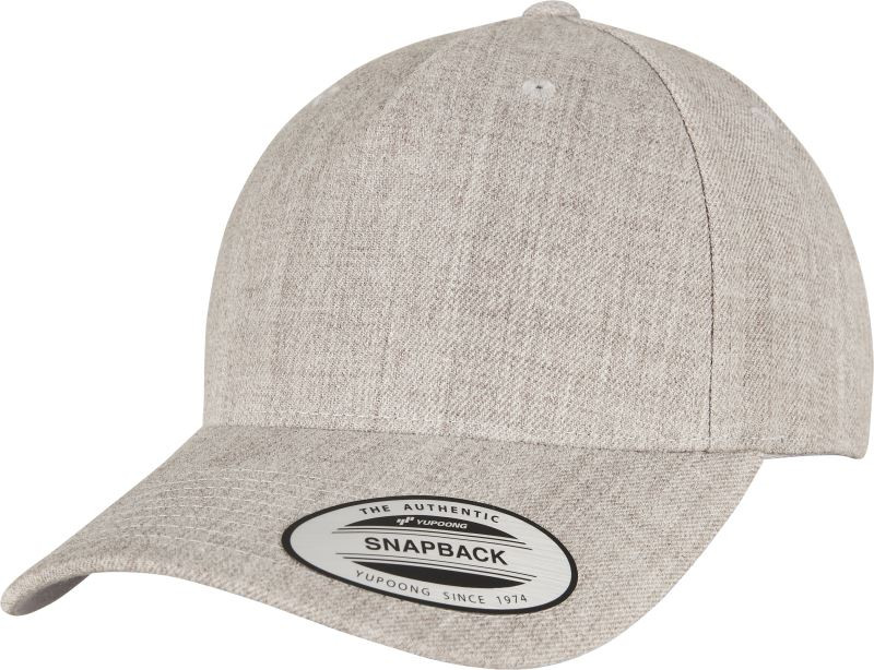 Flexfit 5789M 5 panelová Snapback kšiltovka 55.5789 heather grey