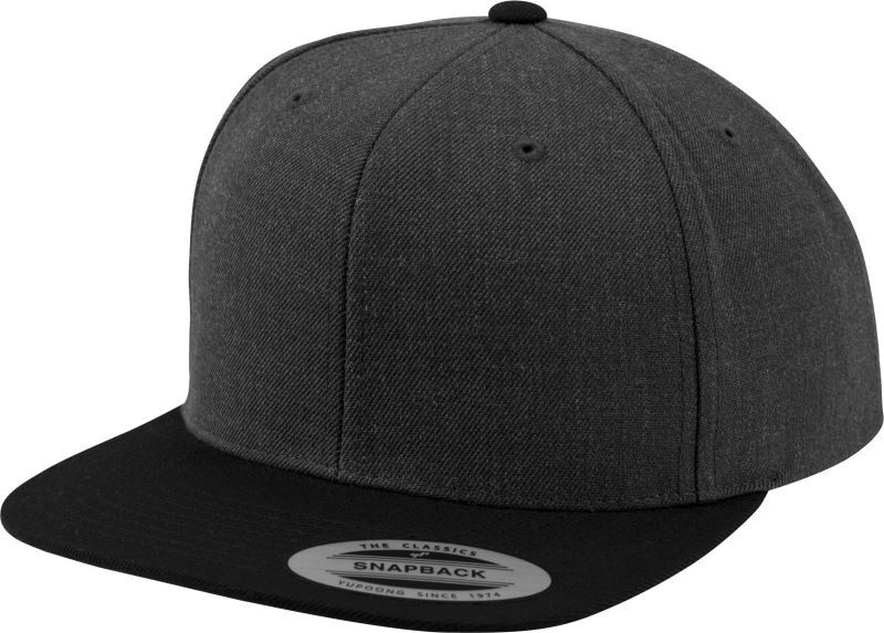 Flexfit 6089M 6 panelová Snapback kšiltovka 55.6089 charcoal/black