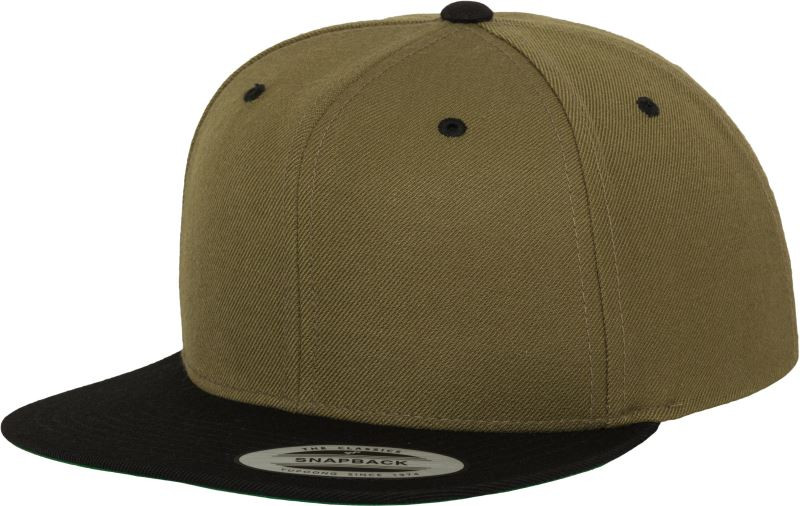 Flexfit 6089M 6 panelová Snapback kšiltovka 55.6089 olive/black