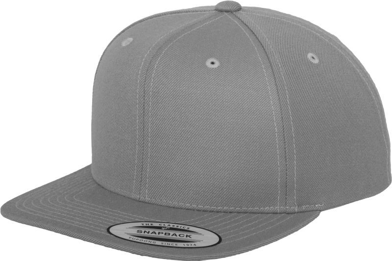 Flexfit 6089M 6 panelová Snapback kšiltovka 55.6089 silver
