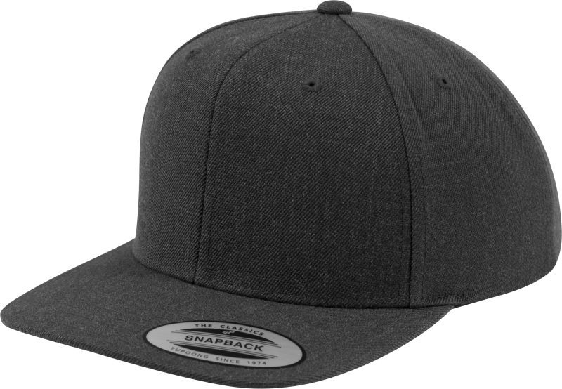 Flexfit 6089M 6 panelová Snapback kšiltovka 55.6089 dark grey/dark grey