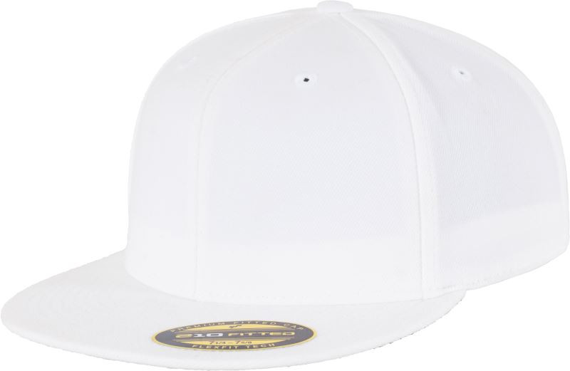 Flexfit 6210/6210T 6 panelová kšiltovka Premium 210 Fitted 55.6210 white