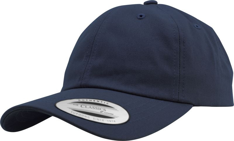 Flexfit 6245CM 6 panelová bavlněná keprová kšiltovka 55.6245 navy