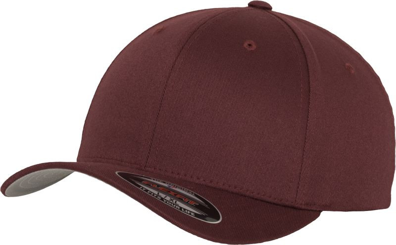 Flexfit 6277 6 Panelová kšiltovka Flexfit Wooly Combed 55.6277 maroon