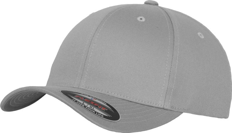 Flexfit 6277 6 Panelová kšiltovka Flexfit Wooly Combed 55.6277 silver