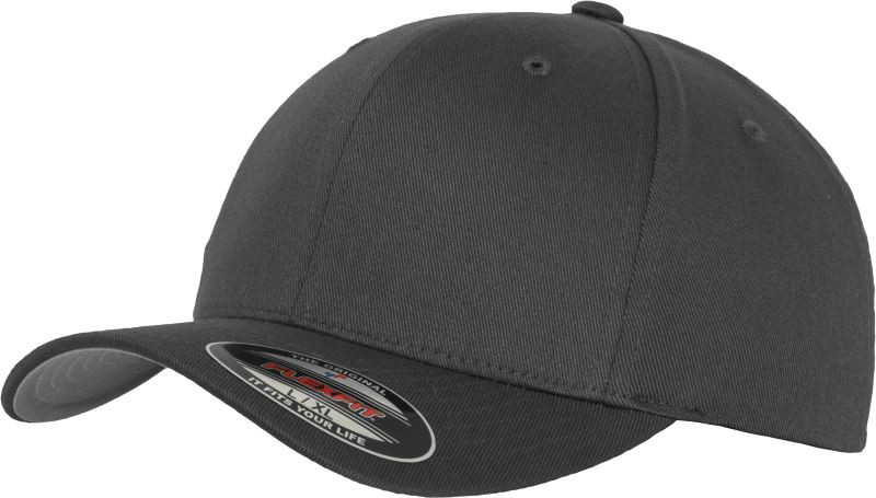 Flexfit 6277 6 Panelová kšiltovka Flexfit Wooly Combed 55.6277 dark grey