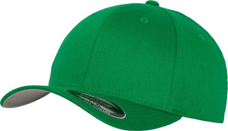 Flexfit 6277 6 Panelová kšiltovka Flexfit Wooly Combed 55.6277 pepper green
