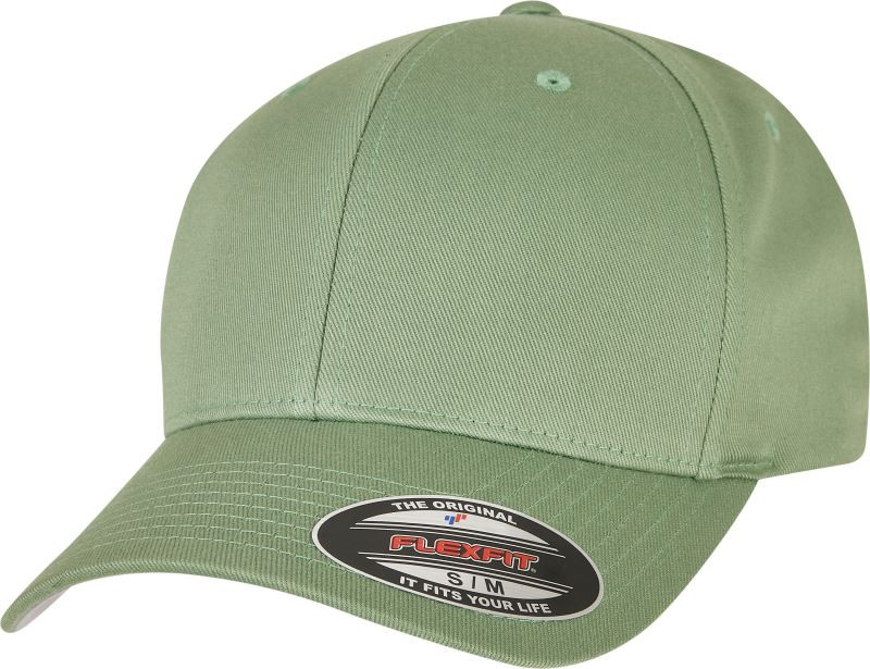 Flexfit 6277 6 Panelová kšiltovka Flexfit Wooly Combed 55.6277 dark leaf green