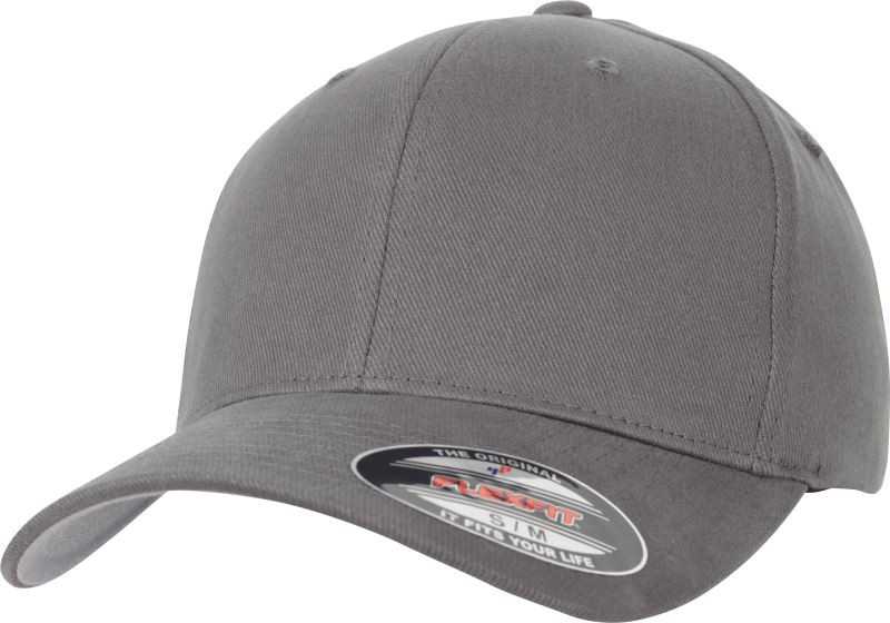 Flexfit 6377 6 panelová Flexfit kšiltovka 55.6377 grey
