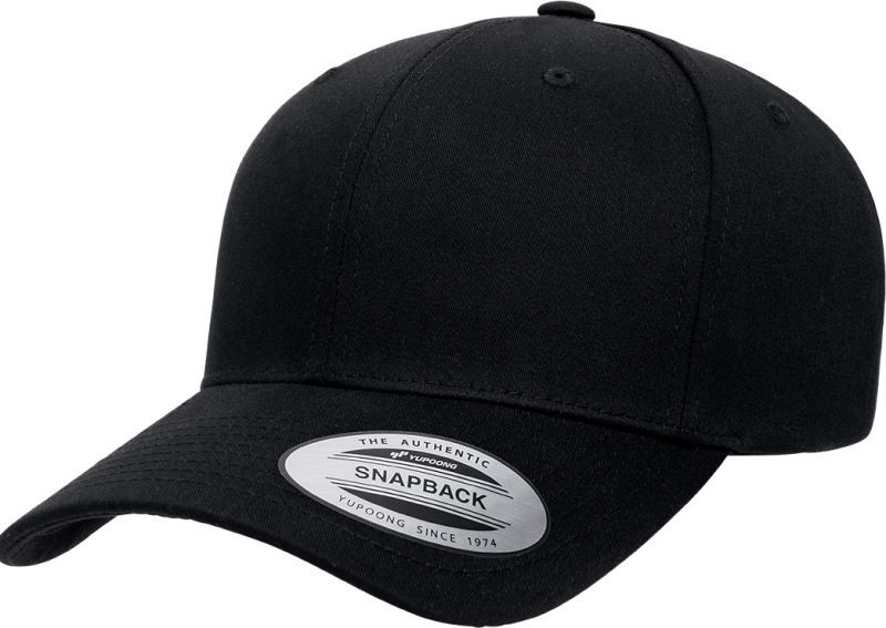 Flexfit 6389 6 panelová Snapback kšiltovka "Retro" 55.6389 black