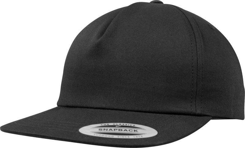 Flexfit 6502 5 panelová Snapback kšiltovka 55.6502 black - Dámské oblečení doplňky klobouky a&nbsp;kšiltovky
