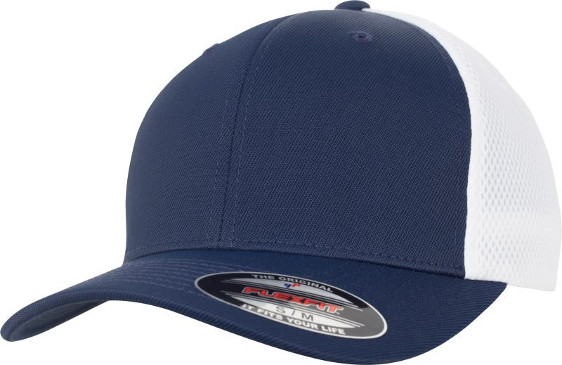 Flexfit 6533/6533T 6 panelová síťovaná kšiltovka 55.6533 navy/white