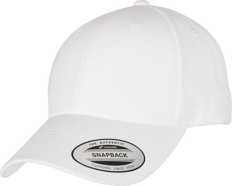 Flexfit 6789 6 panelová Snapback kšiltovka 55.6789 white