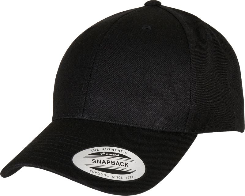 Flexfit 6789 6 panelová Snapback kšiltovka 55.6789 black