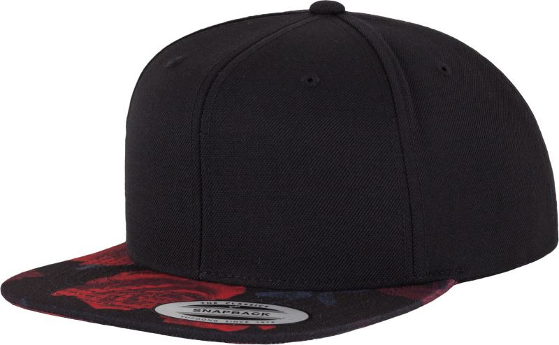Flexfit 6089F/6089BD/6089CB 6 panelová baseballová kšiltovka 55.689P black/red