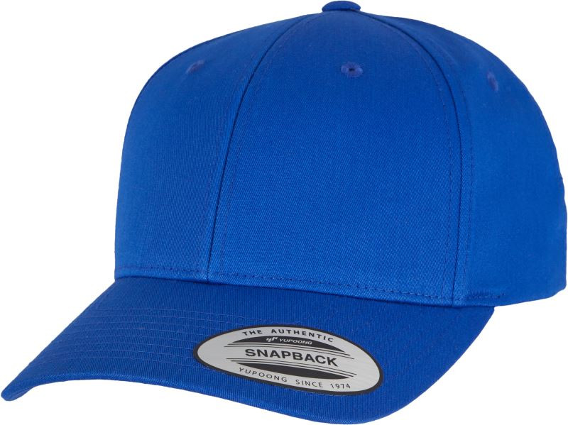 Flexfit 7706 6 panelová Snapback kšiltovka "Classic" 55.7706 royal - Dámské oblečení doplňky klobouky a&nbsp;kšiltovky