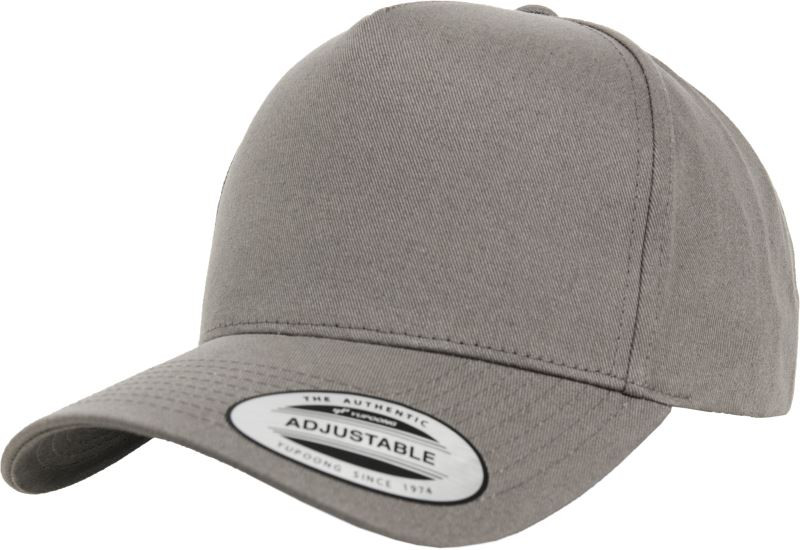Flexfit 7707 5 panelová Snapback kšiltovka 55.7707 grey